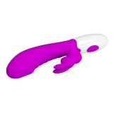 Вібратор - Pretty Love Naughty Bunny Vibrator Purple