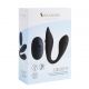 Двойной вибратор S Pleasures Premium Delight, черный, для клитора и точки G, 10 режимов
