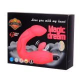 Стимулятор G -точки - Vibrator, Silicone Material, Available Color : Pink, Purple, 4 LR44 Batteries