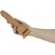 Фаллоимитатор с пульсацией Naked ADDICTION Dominic 9″ Caramel, пульт ДУ, диаметр 4,2 см