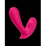 Satisfyer Top Secret - Вибратор с двумя моторами для точки G или анальной стимуляции,11х3 см., (розовый)