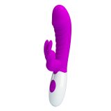 Вібратор - Pretty Love Naughty Bunny Vibrator Purple