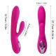 Вібратор - Joker Heating Double Vibrating Massage Stick Pink