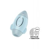 Вакуумний стимулятор - Satisfyer Mission Control Blue Вакуумний стимулятор - Satisfyer Mission Control Blue