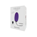 Виброяйцо Adrien Lastic Ocean Breeze Purple с пультом ДУ, 10 режимов работы