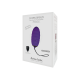 Виброяйцо Adrien Lastic Ocean Breeze Purple с пультом ДУ, 10 режимов работы