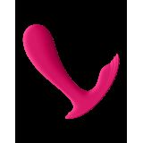 Satisfyer Top Secret - Вибратор с двумя моторами для точки G или анальной стимуляции,11х3 см., (розовый)
