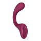 Вагінально-кліторальний вібратор Satisfyer G for Goddess 2 Wine Red, 2 мотори