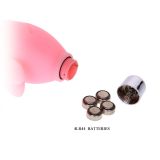 Стимулятор G -точки - Vibrator, Silicone Material, Available Color : Pink, Purple, 4 LR44 Batteries