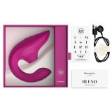 Вакуумный клиторальный стимулятор Womanizer Blend Vibrant Pink