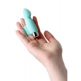 Вибронасадка на палец для клиторальной стимуляции JOS Bliss, силикон, мятная, 9 см