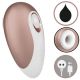 Satisfyer Pro Deluxe NG Rose Gold - компактный вакуумный стимулятор клитора, (золотистый)