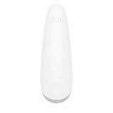 Вакуумний кліторальний стимулятор Satisfyer Curvy 2+ White з керуванням через інтернет