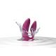 Смарт-вибратор для пар We-Vibe Sync 2 Rose, 10 виброрежимов, пульт ДУ