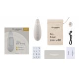 Вакуумный клиторальный стимулятор Womanizer Premium 2 - Grey, функции Autopilot и Smart Silence