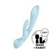 Вібратор - Satisfyer Triple Oh Light Blue Вібратор - Satisfyer Triple Oh Light Blue