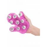 Simple & True Roller Balls Massager перчатка для массажа (пурпурный)