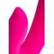 Вібратор з кліторальним стимулятором Erotist, силікон, рожевий, 19 см