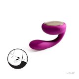 Lelo Tara - вращающийся вибратор для пар, 10х2.5 см (черный)