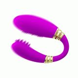 Комп'ютерний вібратор - Pretty Love Squirm Stimulator Pink - Gold