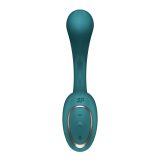 Вагінально-кліторальний вібратор Satisfyer G for Goddess 2 Bottle Green, 2 мотори