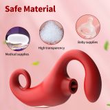 Вібратор - Merfi, 10 Vibration Functions, 10 Frequency Tongue Licking USB