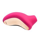 Lelo Sona - бесконтактный звуковой стимулятор клитора, 11.5х5.6 см (вишня)