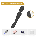 Вібратор - Erospace Sweet Play Wand & Vibrator 2in1 A8