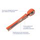 Вибромассажер Fun Factory VIM Vibrating Wand sunrise orange (мятая упаковка!!!)