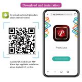 Вібратор - Pretty Love Jayleen Stimulator Purple (App)