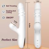 Вібратор - Silicone Vibrator 3 rotating, 7 licking functions Вібратор - Silicone Vibrator 3 rotating, 7 licking functions