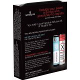 Подарунковий набір Sensuva Lips & Nips Pleasure Kit - Chocolate Strawberry 2 x 4г