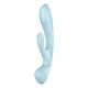 Вібратор - Satisfyer Triple Oh Light Blue Вібратор - Satisfyer Triple Oh Light Blue