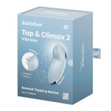 Вибростимулятор-пульсатор Satisfyer Tap & Climax 2 Blue