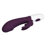 Вібратор - Pretty Love Naughty Bunny Vibrator Dark Purple