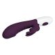 Вібратор - Pretty Love Naughty Bunny Vibrator Dark Purple