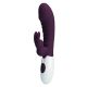 Вібратор - Pretty Love Naughty Bunny Vibrator Dark Purple
