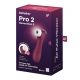 Вакуумний кліторальний стимулятор Satisfyer Pro 2 Generation 3 with Liquid Air Connect App Wine Red