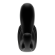 Satisfyer Top Secret + Вибратор с двумя моторами для точки G и анальной стимуляции, 11х3 см., (черный)