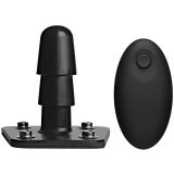 Набір для страпону Doc Johnson Vac-U-Lock VIBRATING Dual Density ULTRASKYN Set (м'ята упаковка)