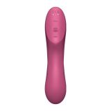 Вакуумний стимулятор із вібрацією Satisfyer Curvy Trinity 3 Red