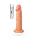 Вібратор Toyfa Realstick Nude реалістичний, 7 режимів вібрації, 19,5 см