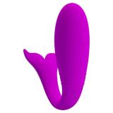 Вібратор - Pretty Love Jayleen Stimulator Purple (App)