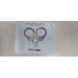 Наручники металлические Adrien Lastic Handcuffs Metallic (полицейские) (мятая упаковка)
