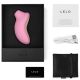 Lelo Sona - бесконтактный звуковой стимулятор клитора, 11.5х5.6 см (вишня)