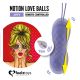 FeelzToys Remote Controlled Motion Love Balls Jivy - виброяйцо с дистанционным управлением, 8,3х3,3 см