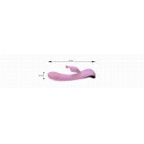 Вібратор Adrien Lastic Mini Trigger з масажними рухами стовбура