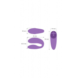 We-Vibe Chorus - сенсорный вибратор для пар с дистанционным управлением, 7.9х3.3см, (розовый)