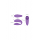 We-Vibe Chorus - сенсорный вибратор для пар с дистанционным управлением, 7.9х3.3см, (розовый)
