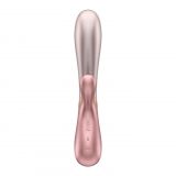 Смарт вібратор-кролик із підігрівом Satisfyer Hot Lover Pink